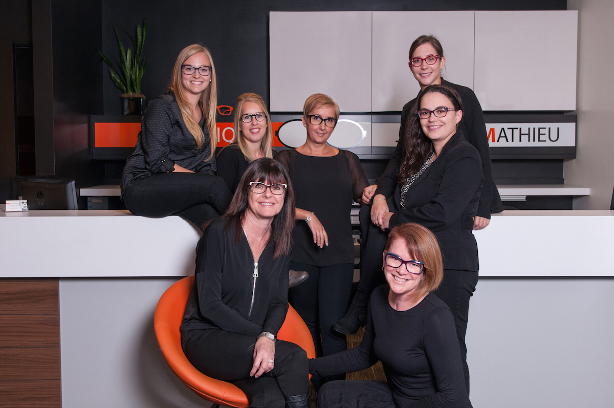 Équipe- Lunetterie Optique Joanne Mathieu à Beloeil